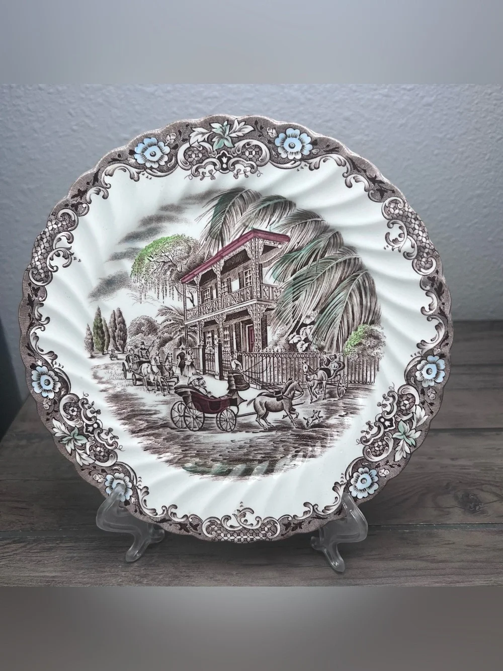 Vintage Johnson Brothers Heritage Hall French Provincial Salad‎ Plate #4411